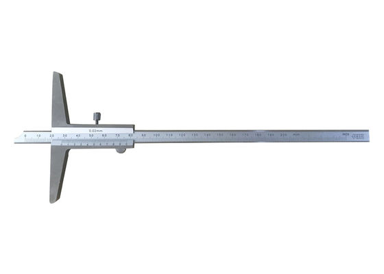 0-200mm Stainless Steel Hardened Vernier Depth Caliper