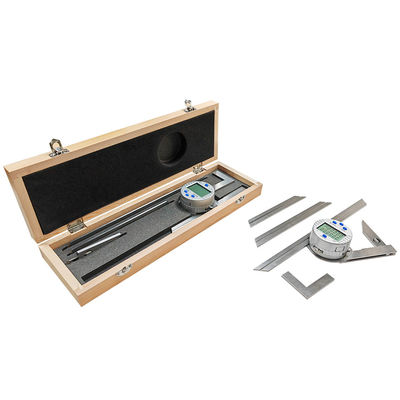 LCD Digital Display Universal Bevel Protractor 1x360 2x180 4x90 Degree
