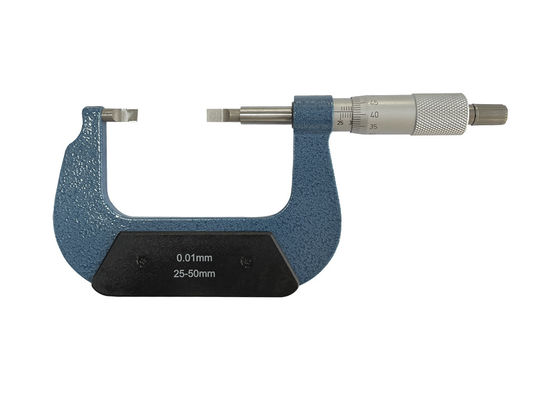 25-50mm Blade Micrometer for Measuring Inner and Outer Diameters with Blade Measuring Faces