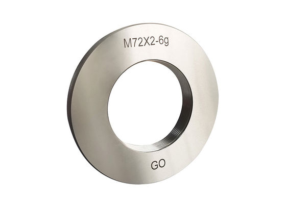 M72.0 GO Type Thread Ring Gauge Metrology Tools Used For Checking Thread On Screws Bolts