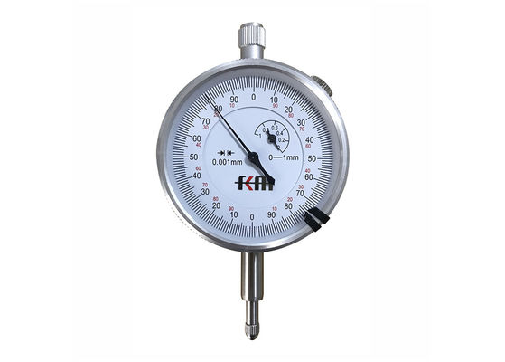0-1mm High Precision Dial Indicator, 8 Jewels Shockproof with Reading 0.001mm