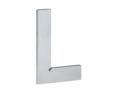 90 Degree Stainless Steel Flat Edge Square Measuring Tools With DIN 875 Grade 1