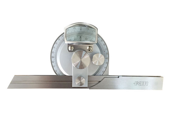 0-360 Degree Universal Bevel Protractor with Magnifier for Easy Easy Reading