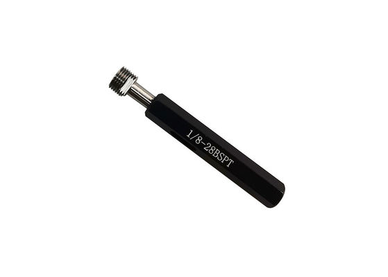 1/8-28 BSPT Thread Plug Gauge For Sealing And Mechanical Connections In British Standard Applications