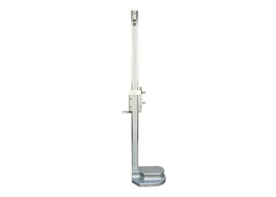 0.02mm Resolution 0-600mm Precision Hardened Height Gauge With Stainless Steel Construction for Workshop & QC Use