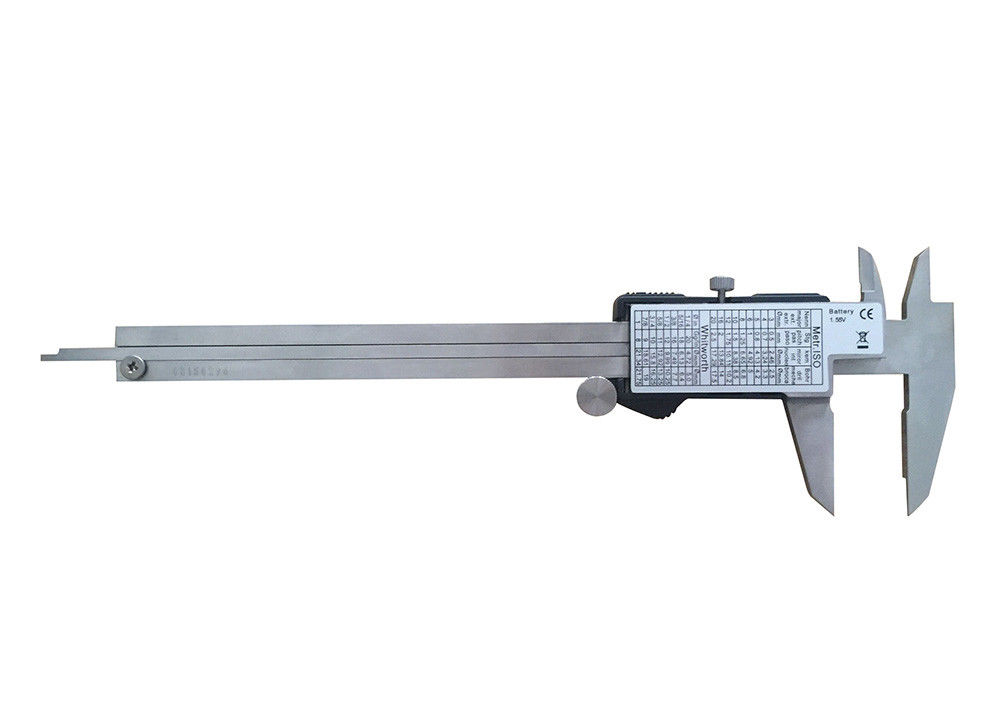 0-150mm/0-6′′ Stainless Steel Large LCD Digital Caliper Measuring Tools