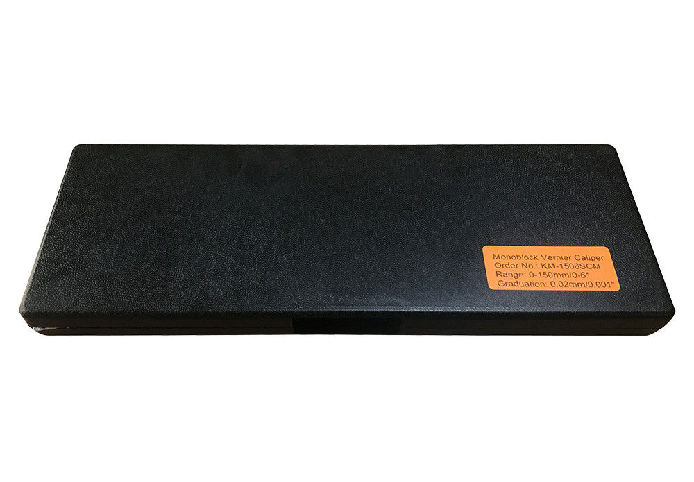 0-150mm/0-6′′ Mono-Block Stainless Steel Vernier Caliper