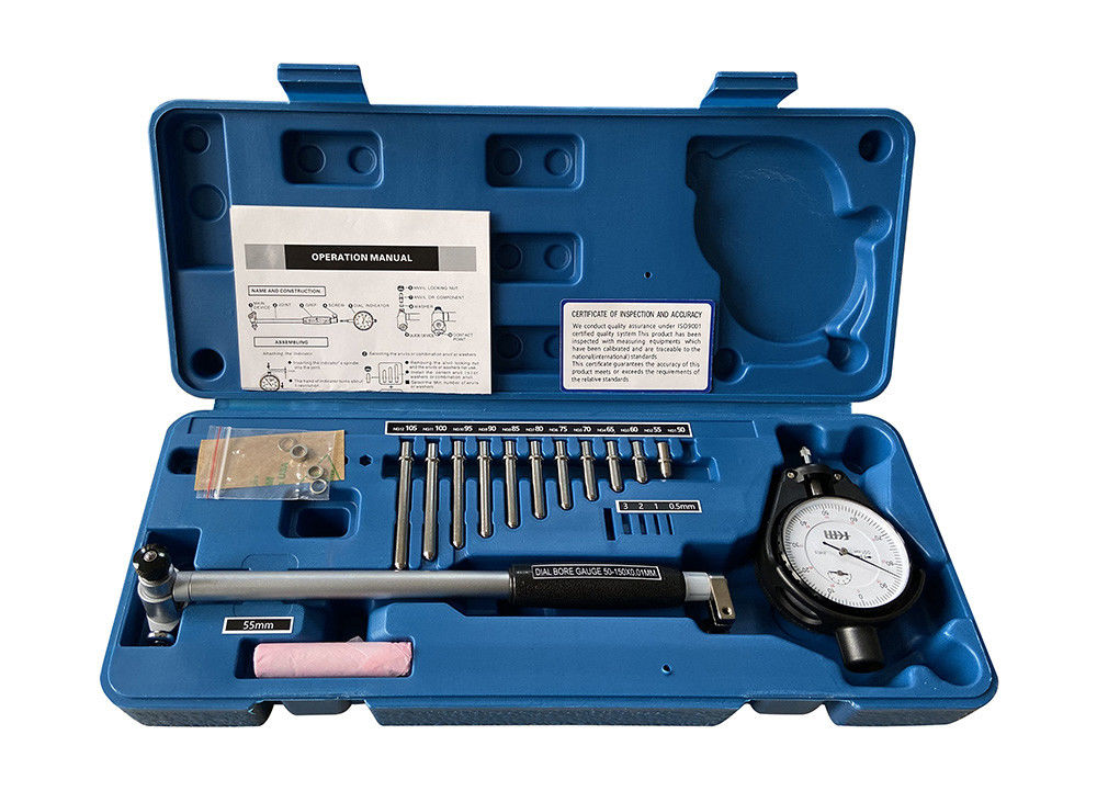 50-160mm Dial Bore Gauge With Extensions Bore Measuring Instruments