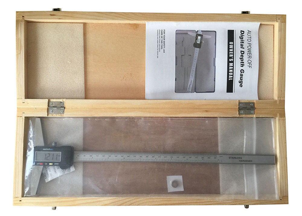 0-300mm Stainless Steel Electronic Digital Depth Vernier Caliper