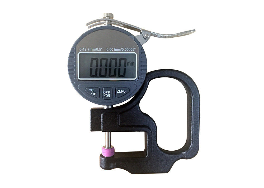 High Precision Digital Thickness Gauge Meter With 0.001mm Resolution