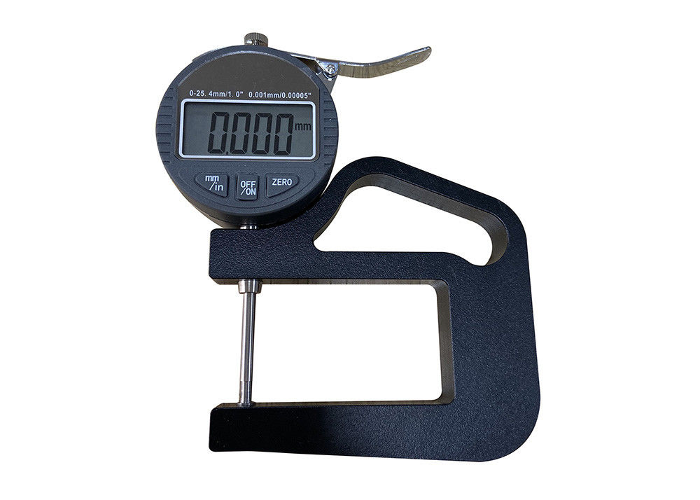 0-25.4mm Electronic  Digital Thickness Gauge With 0.001mm/0.00005″ Resolution