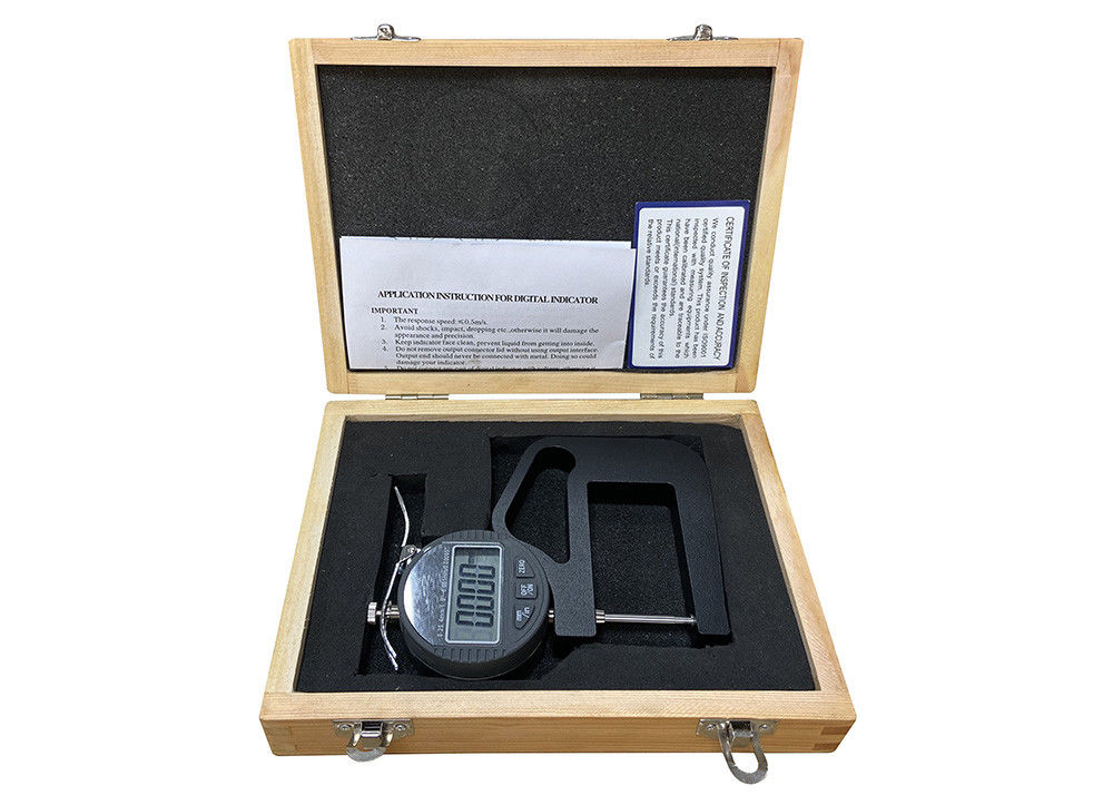 0-25.4mm Electronic  Digital Thickness Gauge With 0.001mm/0.00005″ Resolution