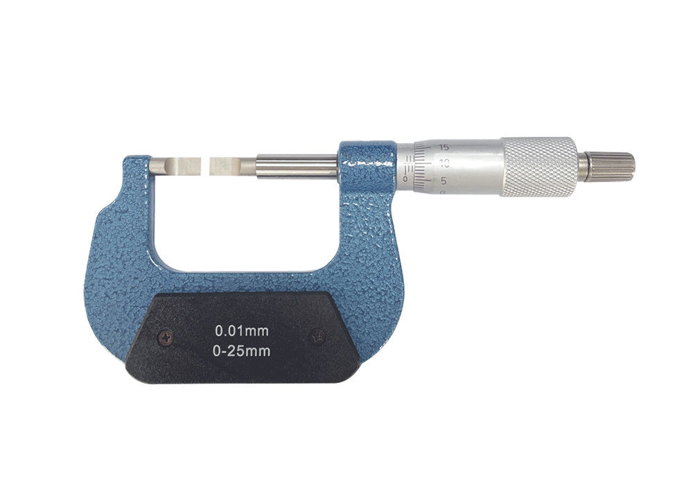 Blade Micrometer Fine Lapping for Smooth and Accurate Measurements