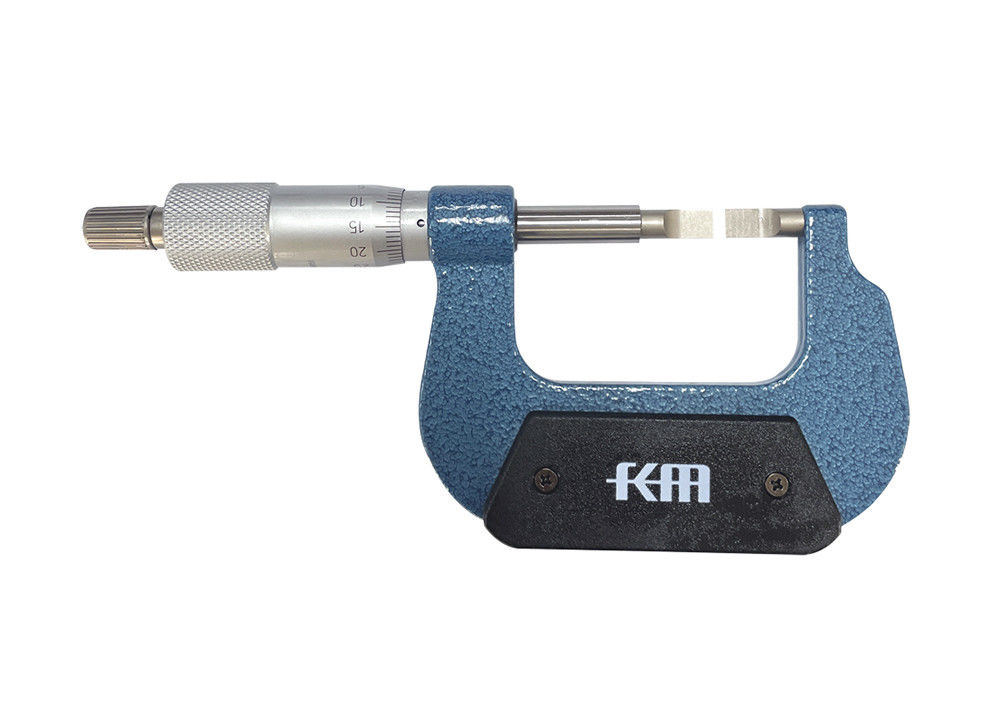 Blade Micrometer Fine Lapping for Smooth and Accurate Measurements