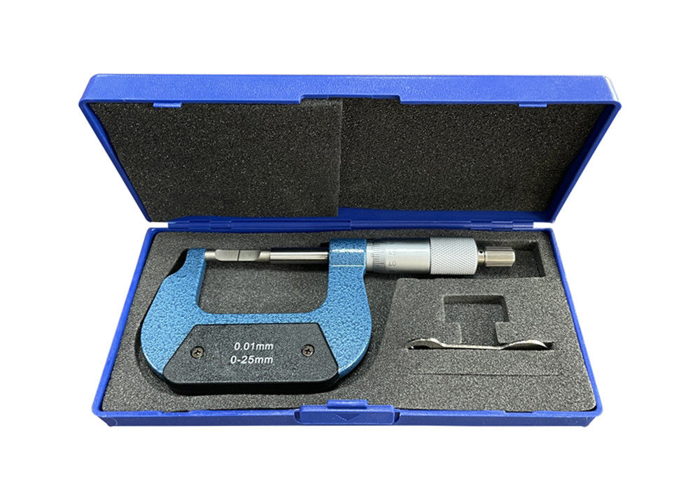 Blade Micrometer Fine Lapping for Smooth and Accurate Measurements