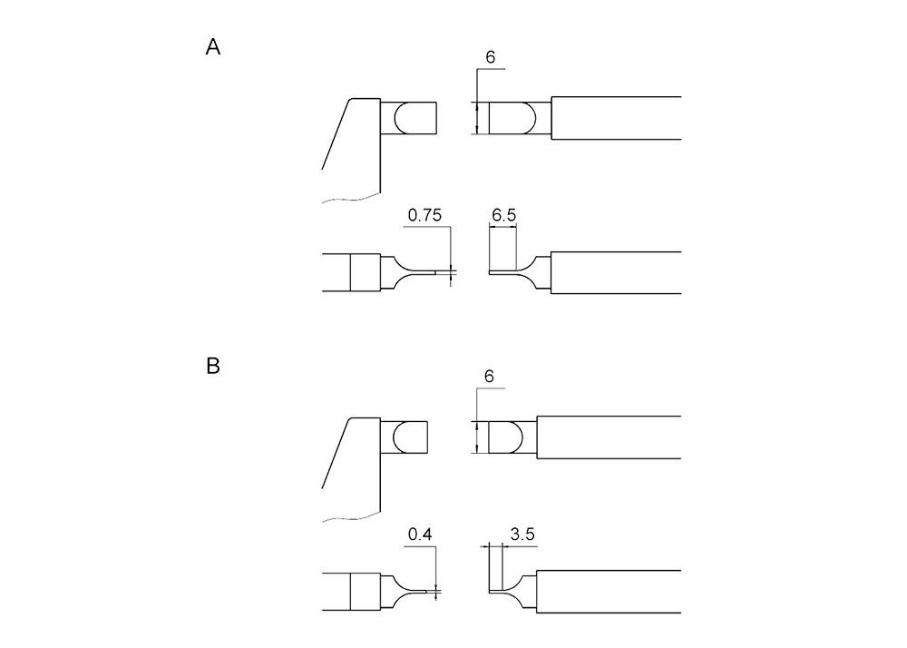 Blade Micrometer Fine Lapping for Smooth and Accurate Measurements