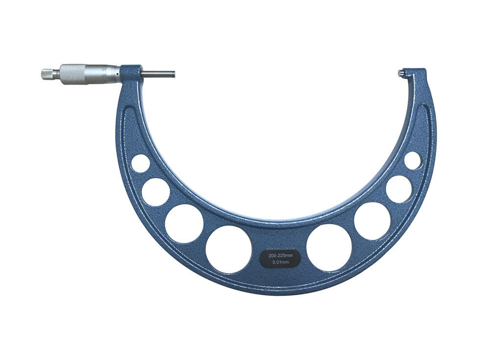 200-225mm Outside Micrometers for Precise Engineering and Physics Measurements