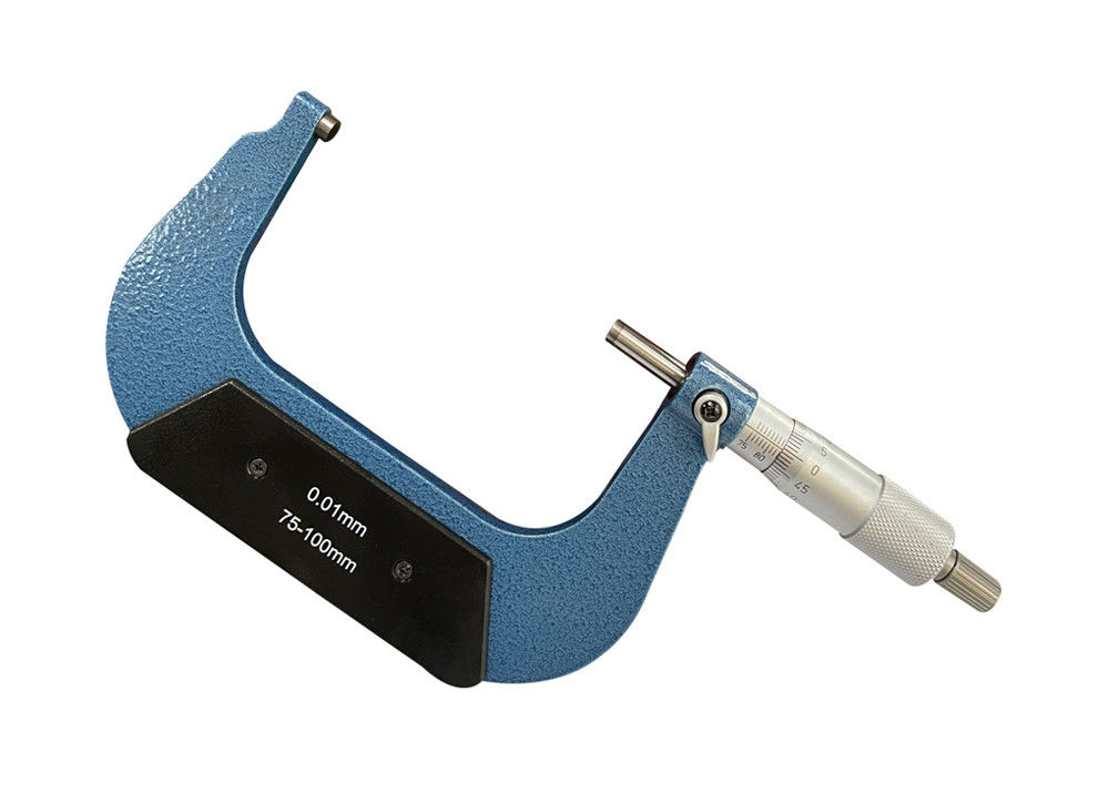 High-Performance 75-100mm Outside Micrometer with Graduation 0.01mm for Accurate Measurement