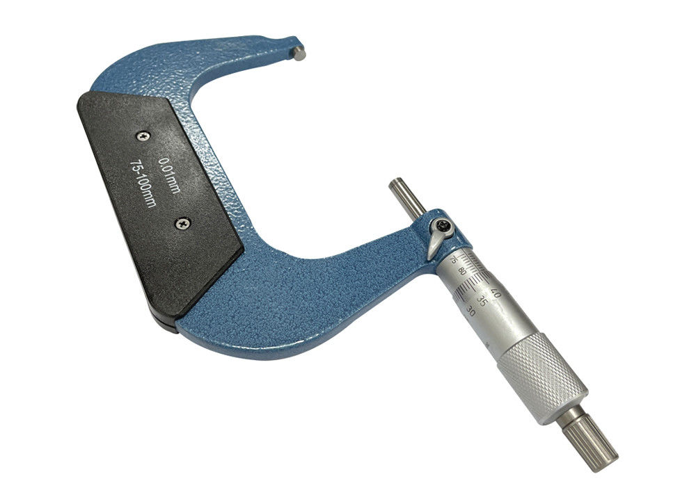 High-Performance 75-100mm Outside Micrometer with Graduation 0.01mm for Accurate Measurement