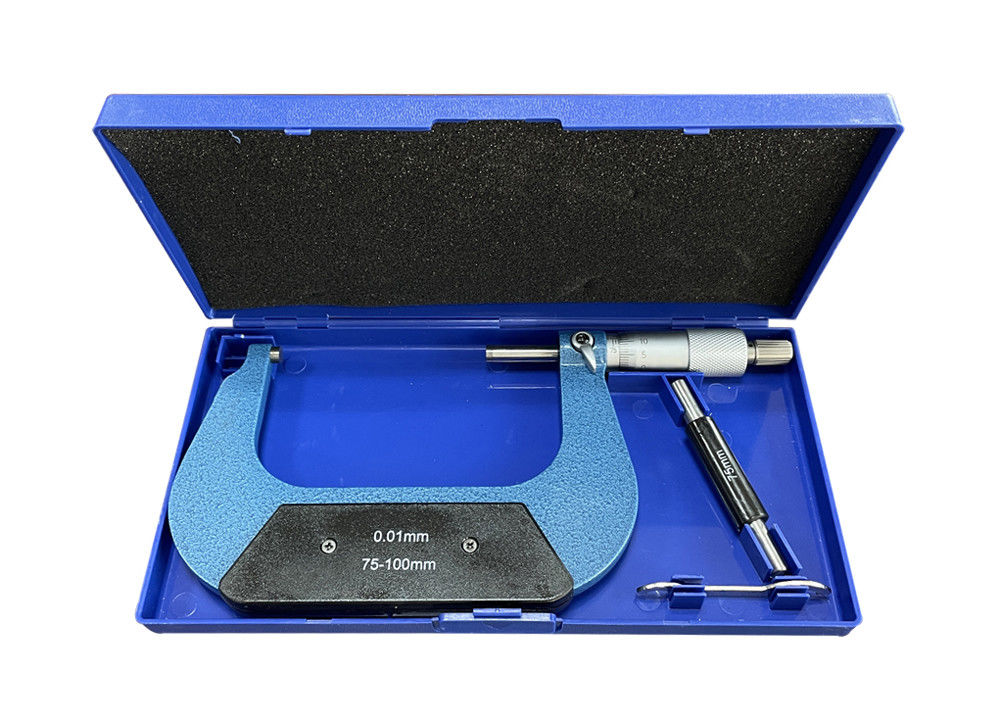 High-Performance 75-100mm Outside Micrometer with Graduation 0.01mm for Accurate Measurement