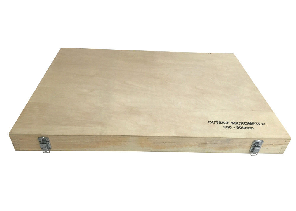 Wide Range 500-600mm Outside Micrometer with Interchangeable Anvils