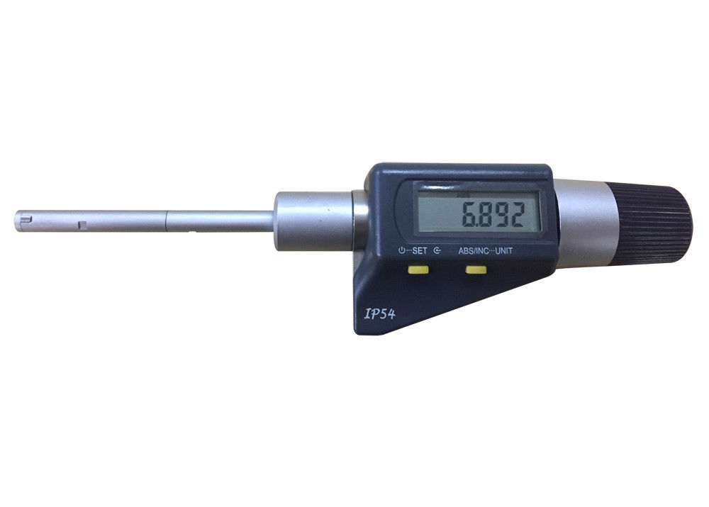 IP54 Protection Degree 6-8mm Electronic Digital Three Point Internal Micrometer
