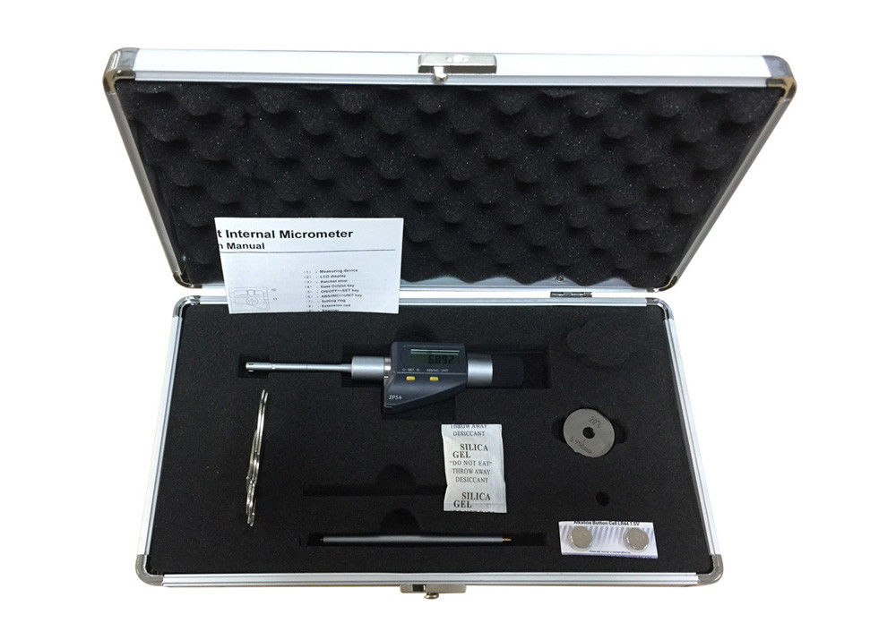 IP54 Protection Degree 6-8mm Electronic Digital Three Point Internal Micrometer