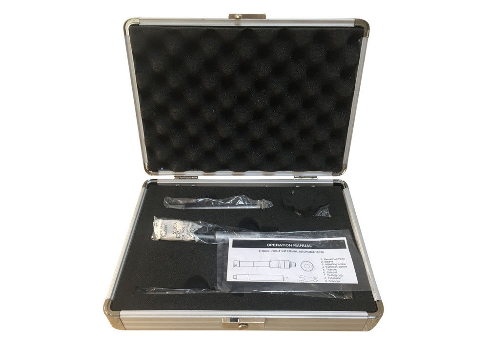 0.004mm Accuracy Three Point Internal Micrometers for Inside Diameter Measurement 10-12mm