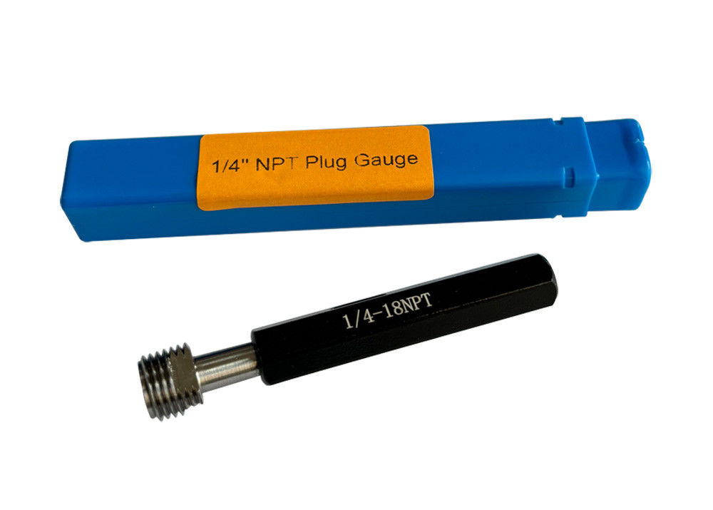 1/4-18 NPT and NPTF Taper Pipe Thread Gauges with Internal First Grade Thread Machining Center