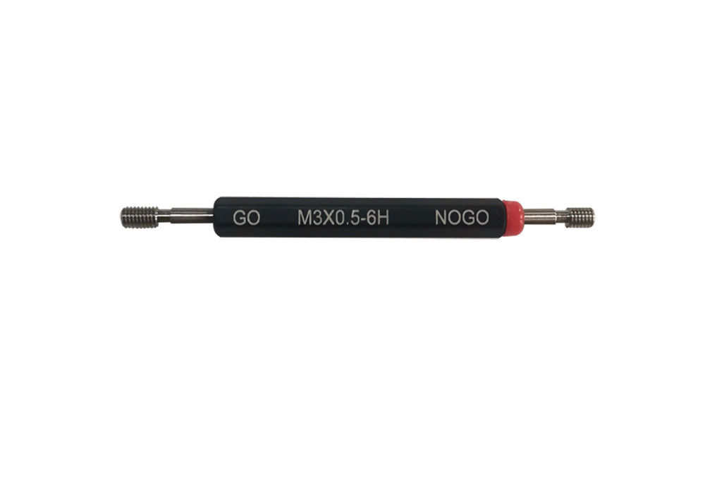 Fine Lapping Accurate M3.0 Metric Plug Gauge for Threaded Parts Inspection