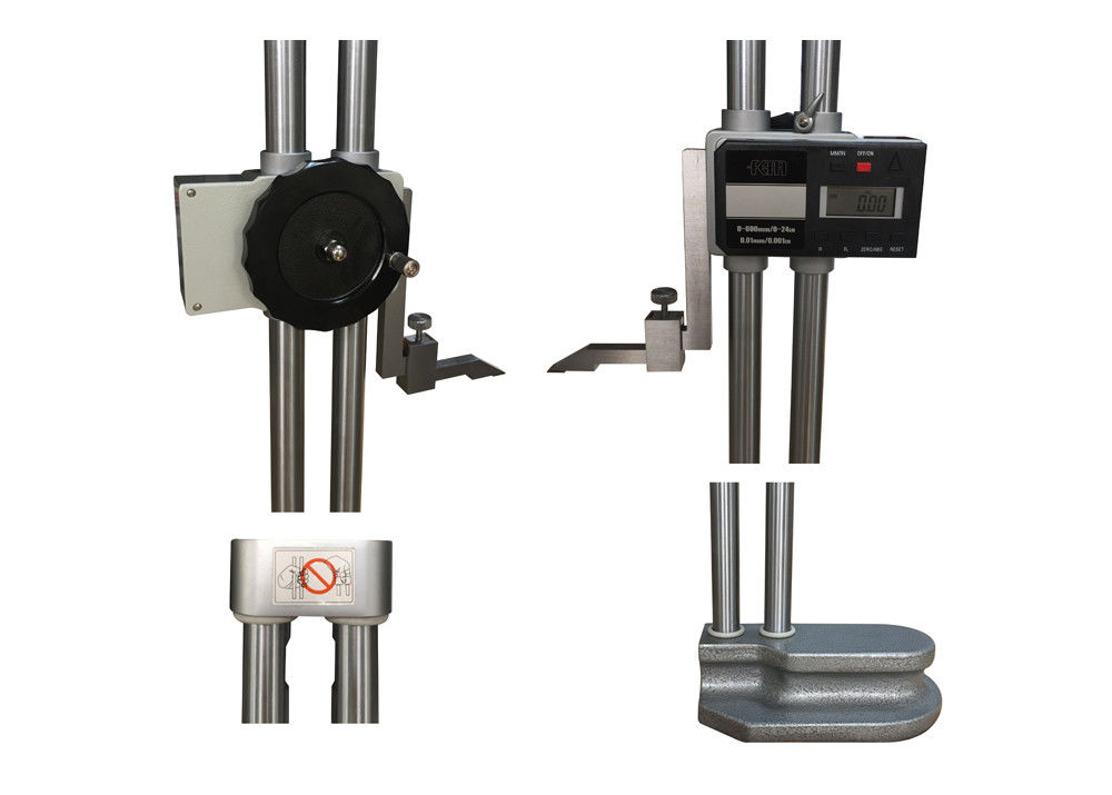 0-600mm/0-24'' Prime Digital Height Gauge with Handwheel Movement for Easy Operation