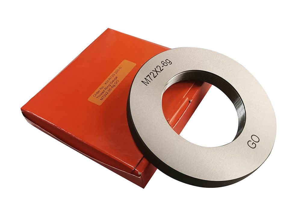 M72.0 GO Type Thread Ring Gauge Metrology Tools Used For Checking Thread On Screws Bolts