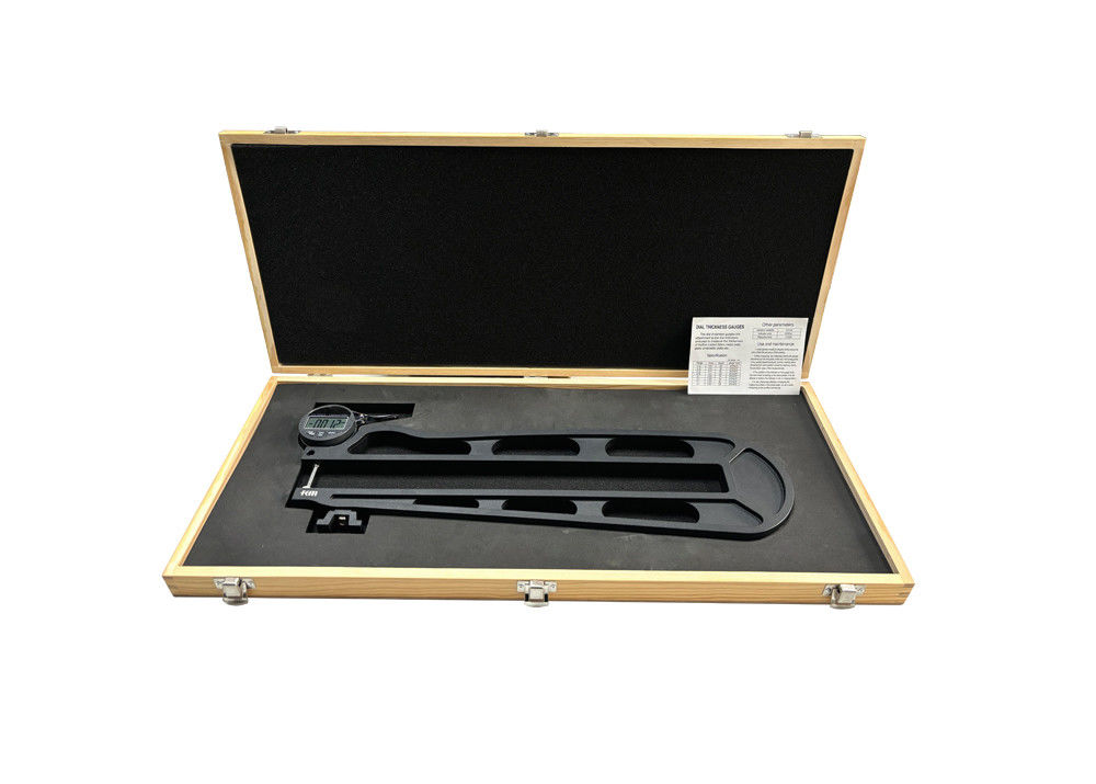 0-12.7mm Digital Thickness Gauge with 400mm Measuring Depth and Optional Steel Measuring Face