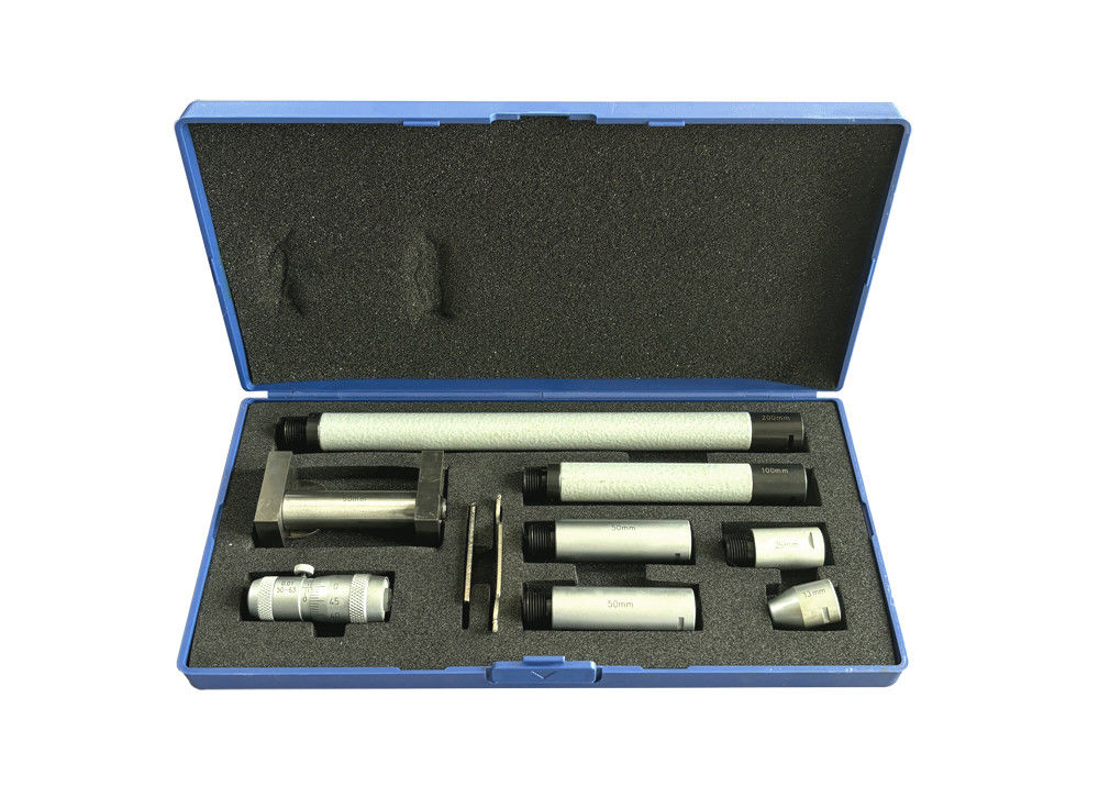 50-500mm Tubular Inside Micrometer with Extension Rod for Internal Diameter Measurement