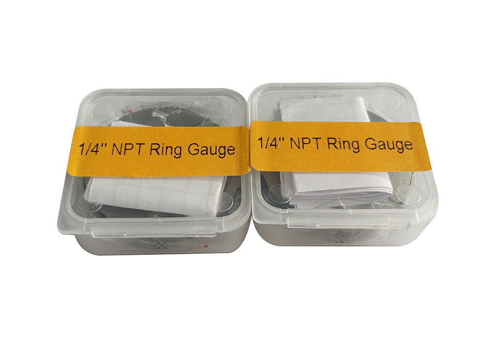 1/4-18 NPT Taper Pipe Thread Ring Gauge for NPT and NPTF Threads Inspection