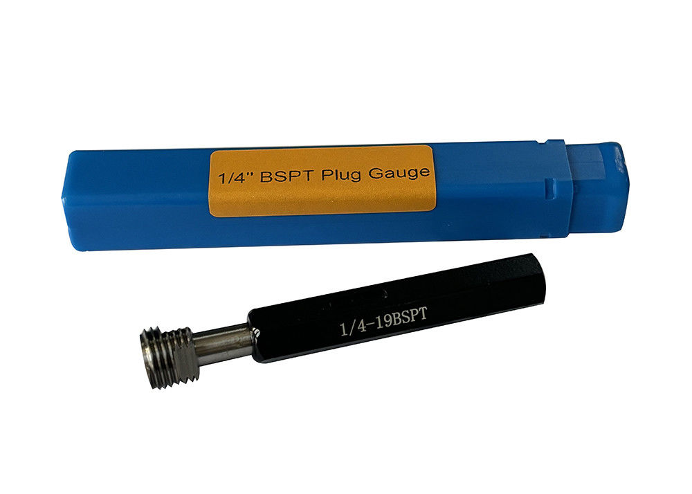 1/4-19 BSPT Thread Plug Gauge For Precise Measurement Of Tapered Pipe Threads