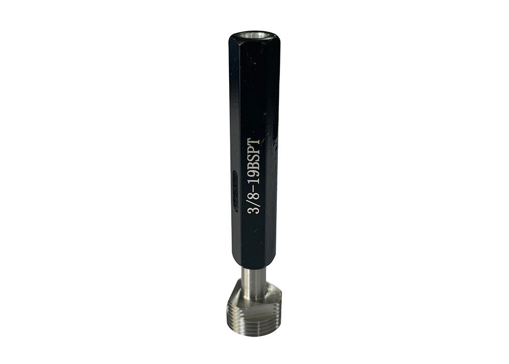3/8-19 BSPT Pipe Taper Thread Plug Gauge for Mechanical Connections and Sealing