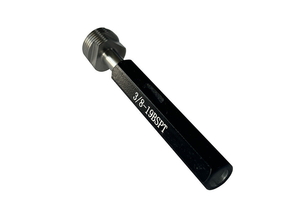 3/8-19 BSPT Pipe Taper Thread Plug Gauge for Mechanical Connections and Sealing