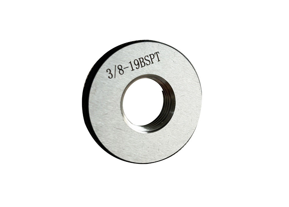 British Standard 3/8-19 BSPT Thread Ring Gauge With Tapered Diameter For Sealing Performance
