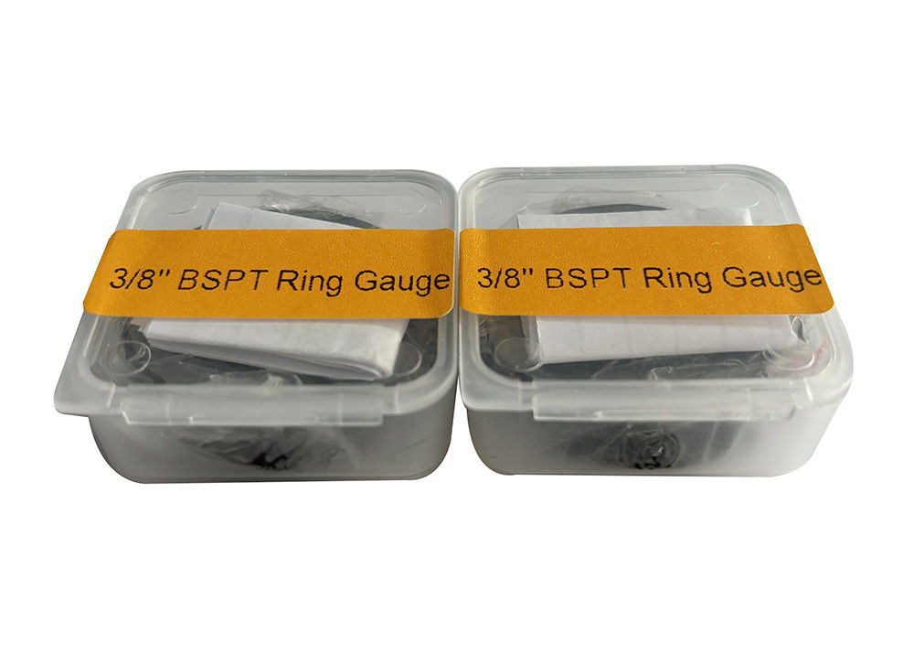 British Standard 3/8-19 BSPT Thread Ring Gauge With Tapered Diameter For Sealing Performance