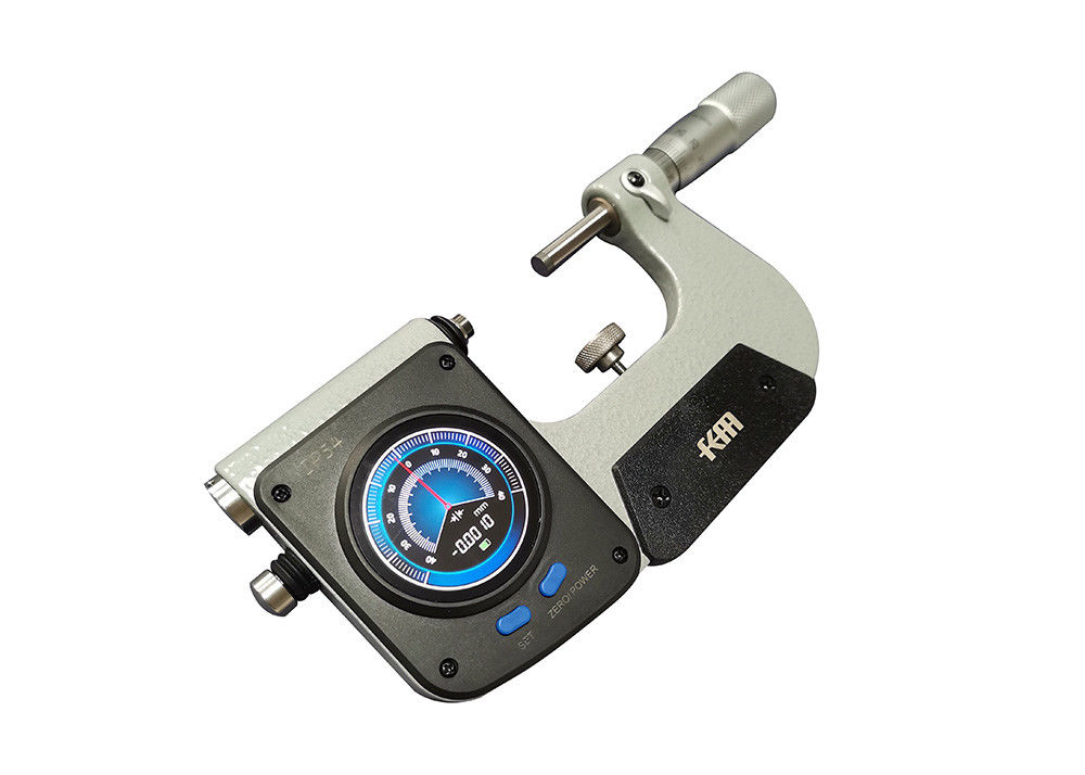 25-50mm Digital Indicating Snap Micrometer With Absolute Encoded Grating IP54 Protection Degree