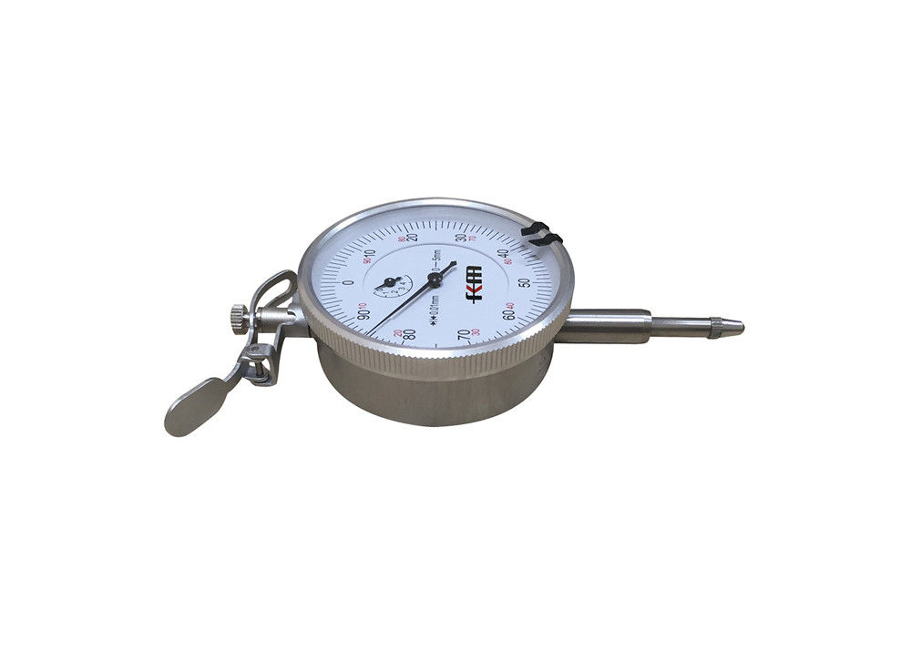 0-5mmx0.01mm Mechanical Dial Indicator with Lifting Lever on The Left