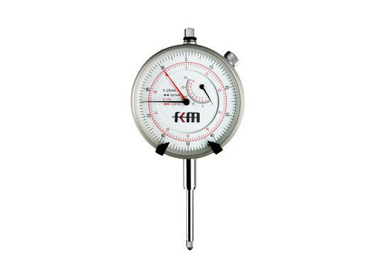 0-25mm/0-1in Metric / Inch Reading Dial Indicator With Jeweled Bearing