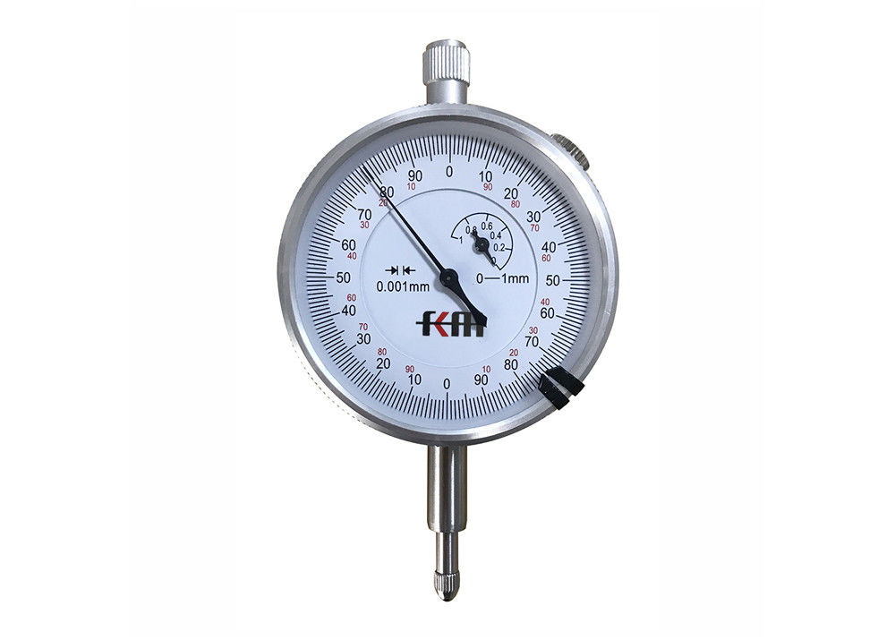 0-1mm High Precision Dial Indicator, 8 Jewels Shockproof with Reading 0.001mm