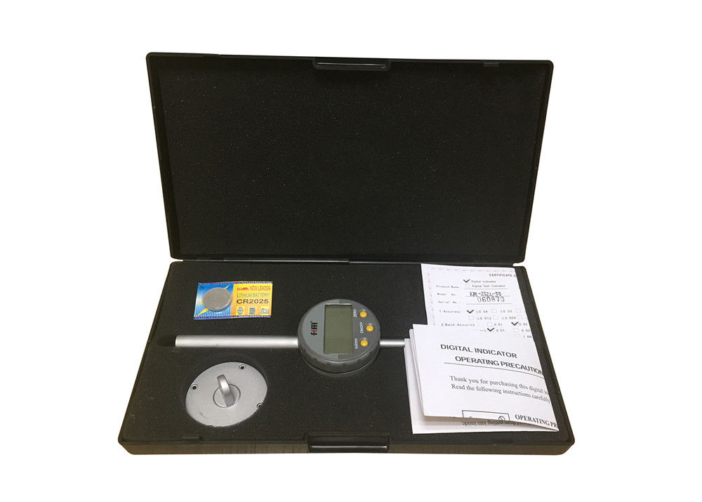 KM Brand 0-50mm/0-2″ Electronic Digital Probe Indicator Dial Gauge With Resolution 0.01mm/0.0005″