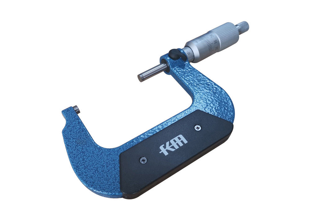 50-75mmx0.001mm Outside Micrometer With Ratchet Thimble