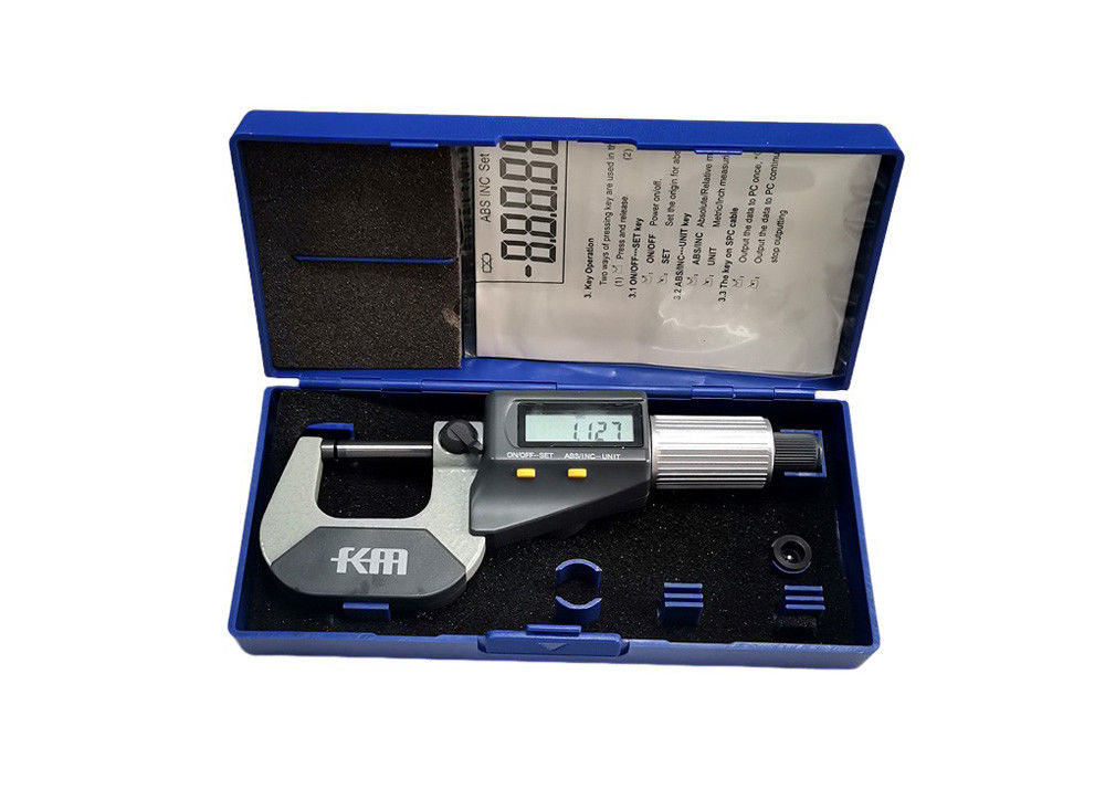 0-25mm/0-1" Standard Economical Digital Outside Micrometer
