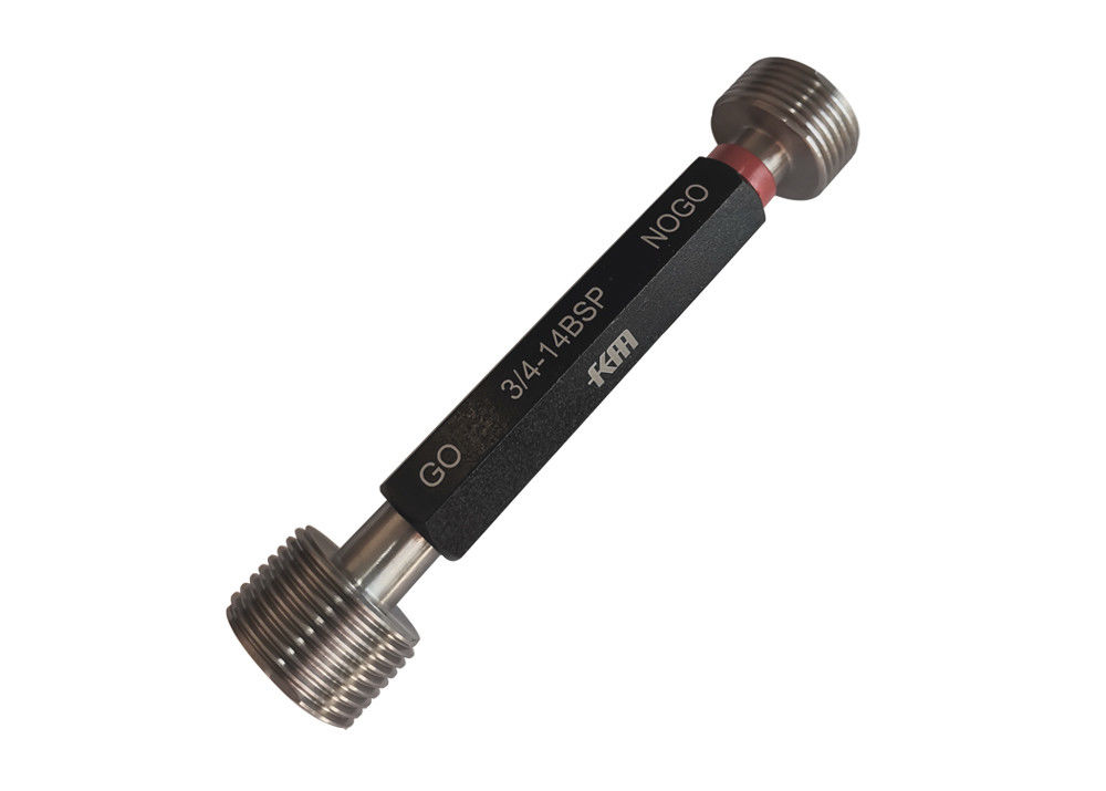 3/4-14 BSP Thread Plug Gauge for Tapered Pipe Thread Measurement