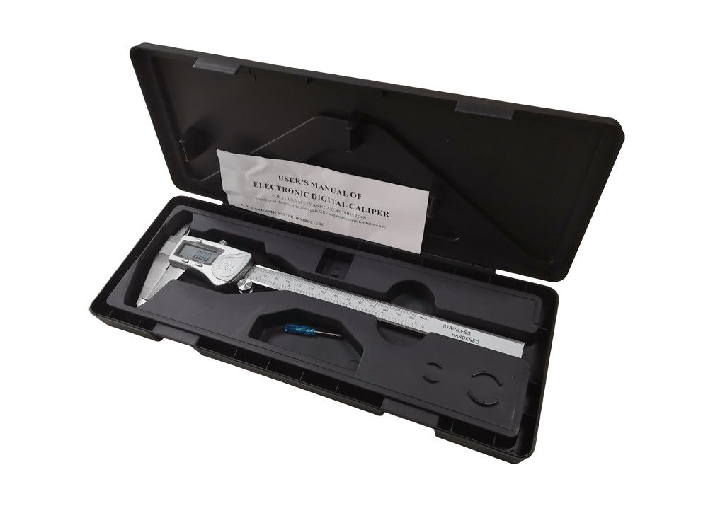 IP54 Digital Caliper with Metal Housing 0-200mm LCD Display Precision Measuring Tool