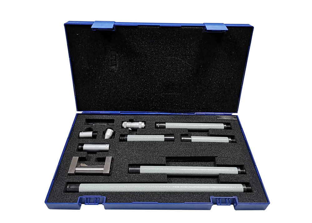 Tubular Inside Micrometer Set 2-40'' Range Accurate Bore Measurement with Case